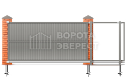 Откатные ворота 3500×2000 Doorhan ВЭ-4649